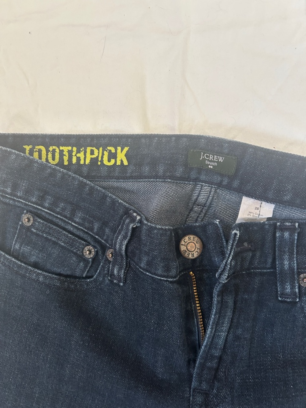 J. Crew dark blue Skinny Jeans - Picture 2 of 2